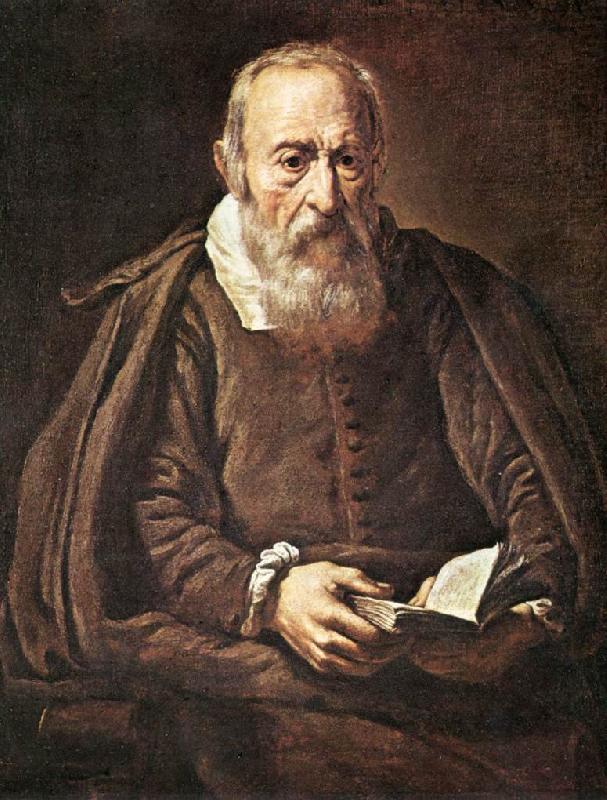 BASSETTI, Marcantonio Portrait of an Old Man with Book g china oil painting image